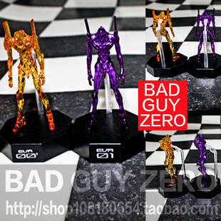 日版万代 EVA 透明限定版 初号机 零号机 使徒袭来 食玩 盒蛋手办