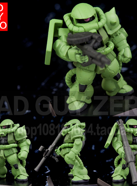 特价！初版 万代 量产型 绿扎古 高达 FW CONVERGE 172 盒蛋 食玩