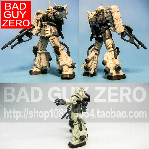 日版万代 限定版 白狼 松永真 扎古 非 RG MG ROBOT魂 1/144 HGUC