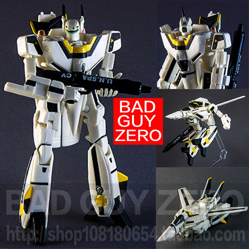日版 太空堡垒 超时空要塞 VF-1S/J/A 福卡骷髅机 非 超合金 万代