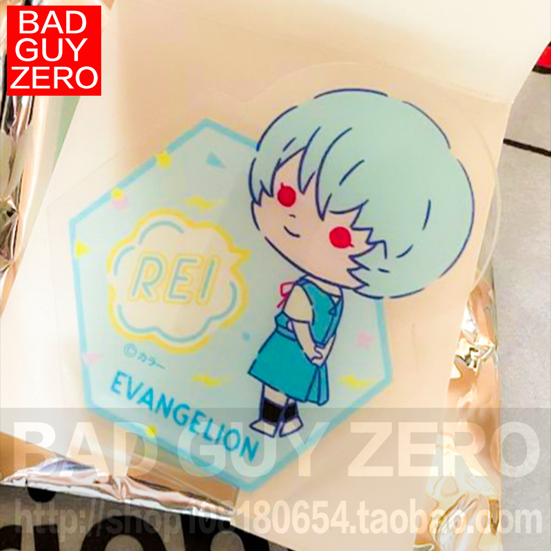 日版正版 EVA 绫波丽 亚克力徽章 夹子吧唧 非一番赏 万代 海洋堂