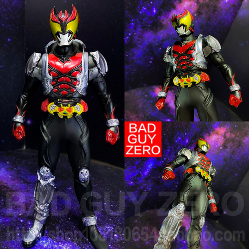 日版正版 剧场纪念限定版 假面骑士KIVA 软胶 非真骨雕 SHF SIC