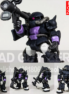 日版万代 高达 扎古 黑色三连星 FW CONVERGE 56 SD BB 盒蛋 食玩