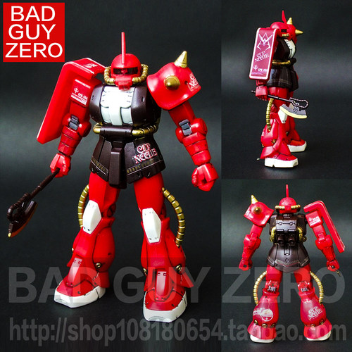 日版万代 日清抽选限定版 高达 夏亚扎古 非 FIX HGUC RG ROBOT魂