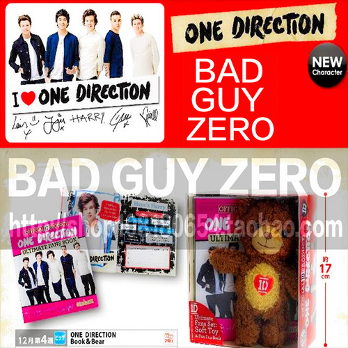 超稀有！美版正版 限定版 one direction ultimate 1D 熊 写真集