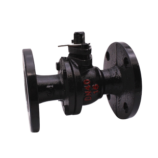 Q41F-16法兰球阀 铸铁球阀 手动阀门DN25 40 50 65 80 100 200