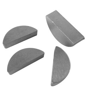 GB1099半圆键月牙键月亮键C型键销2/3/4/5/6/8/10 系列45钢高硬度