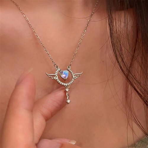 丘比特之心小众设计感颈链