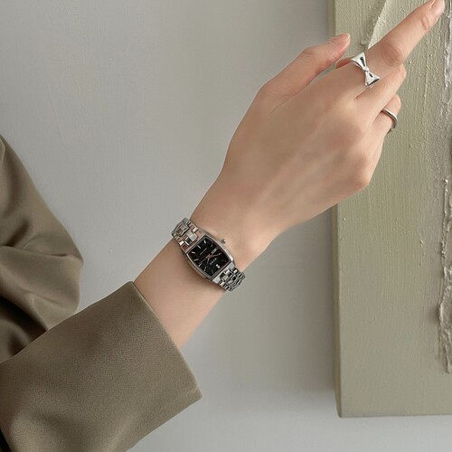 雷特方形时尚简约女手表