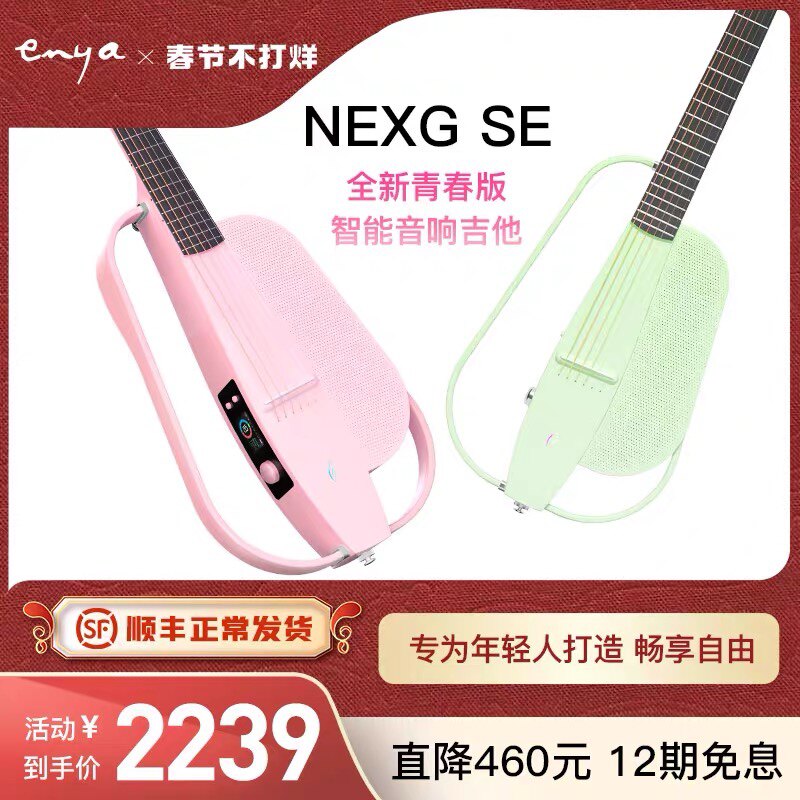 【ENYA恩雅新品】NEXG SE青春版38寸智能音响吉他旅行民谣电箱款