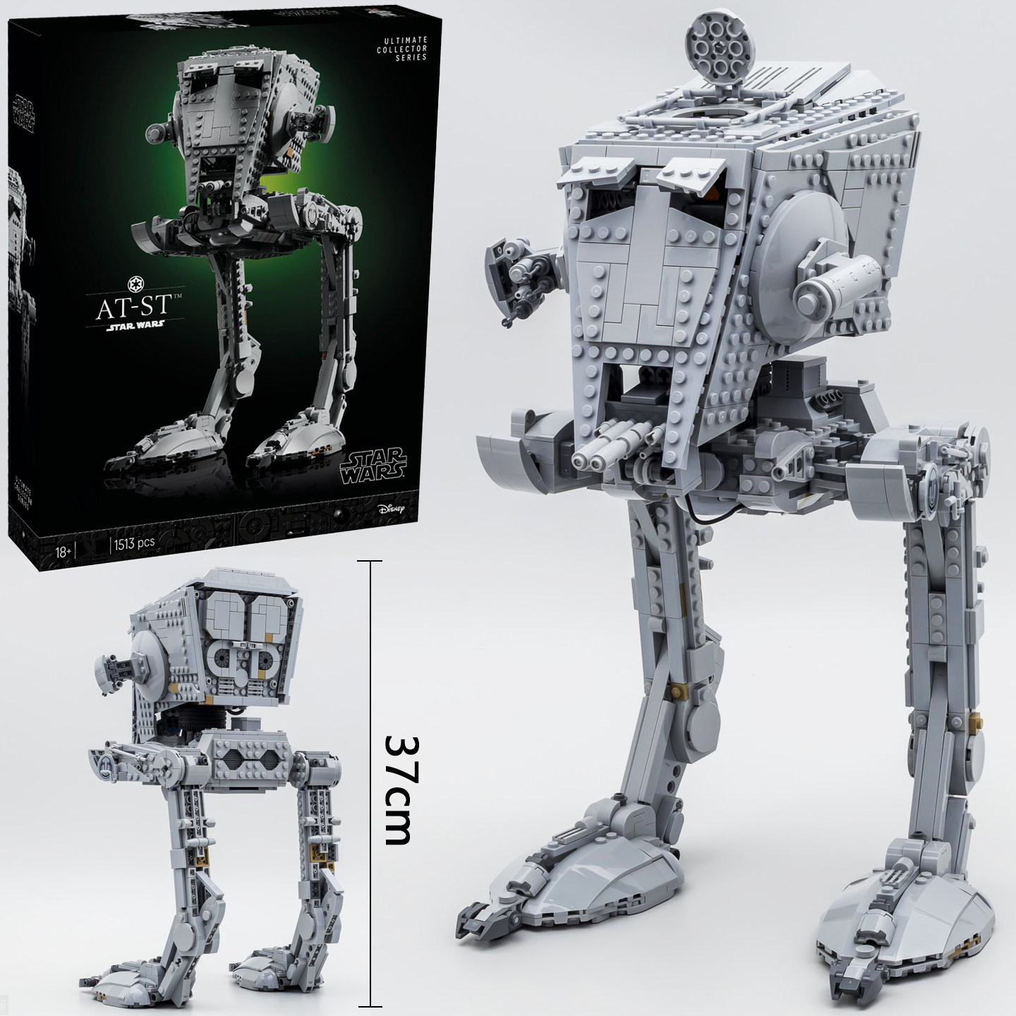Star Wars 75417星球大战AT-ST步行机全地形侦察运输机积木玩具