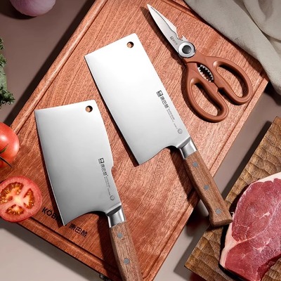 【康巴赫】刀具组合套装家用厨房菜刀全套厨房套装厨具套刀三件套