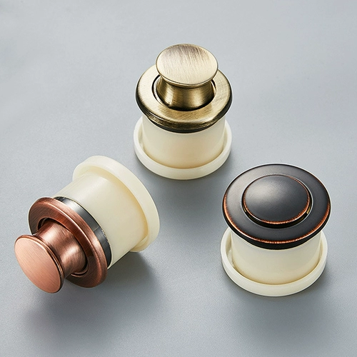 Круглая подпрыгивающая ручная рука скрыта скрытая скрытая дверь шкафа тайно нажатая ручка ящика