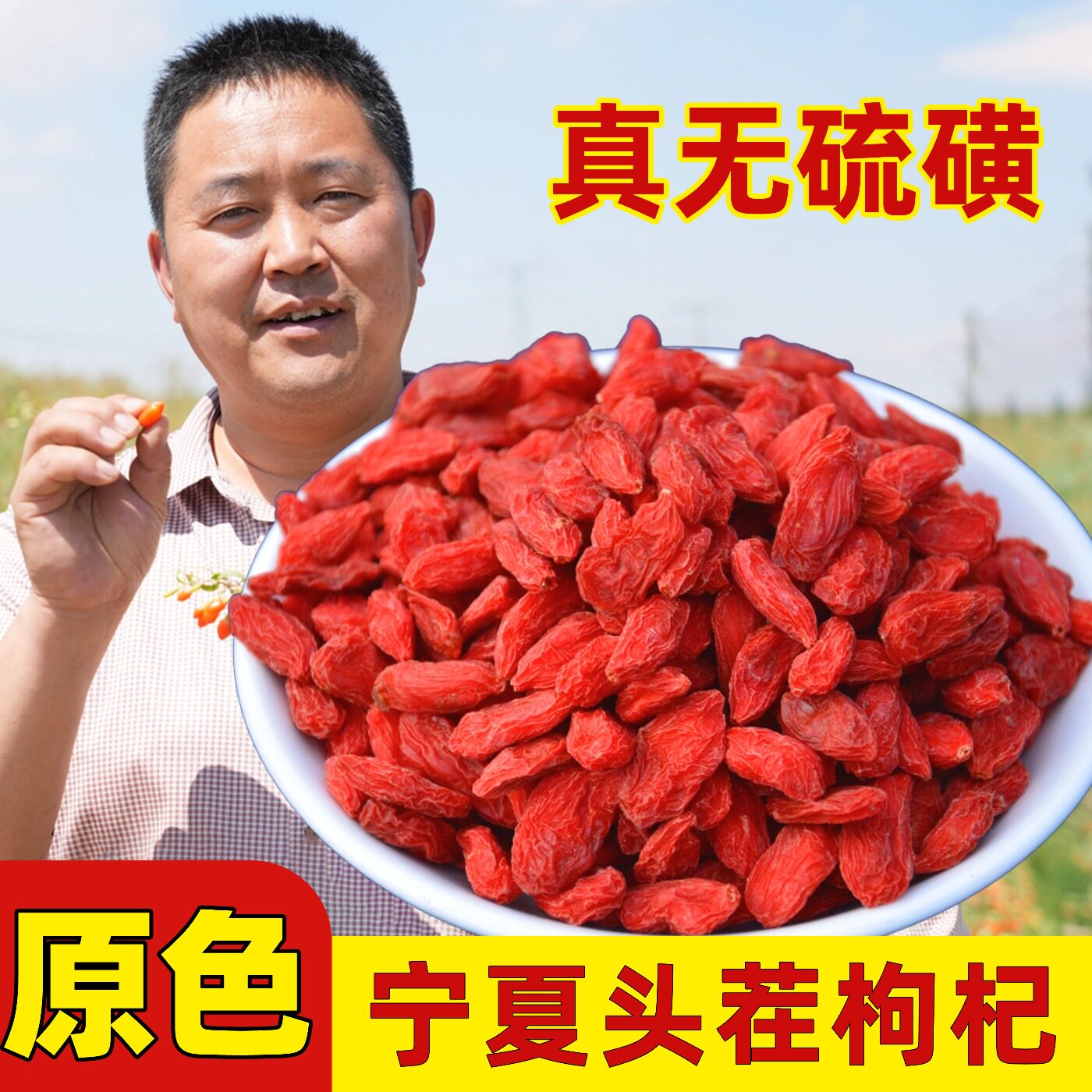 正宗宁夏特级新货枸杞250g头茬图片
