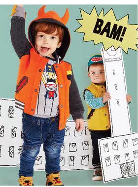 韩版春秋季男童棒球衫长袖T恤卫衣宝宝套头圆领打底衫上衣