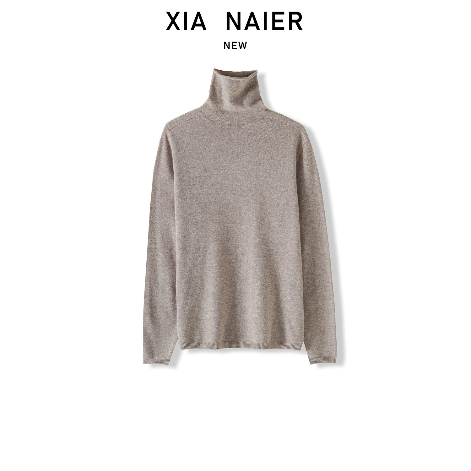 【小夏推荐】冬季堆堆领针织打底衫纯色百搭毛衣LYMXD-7A6114