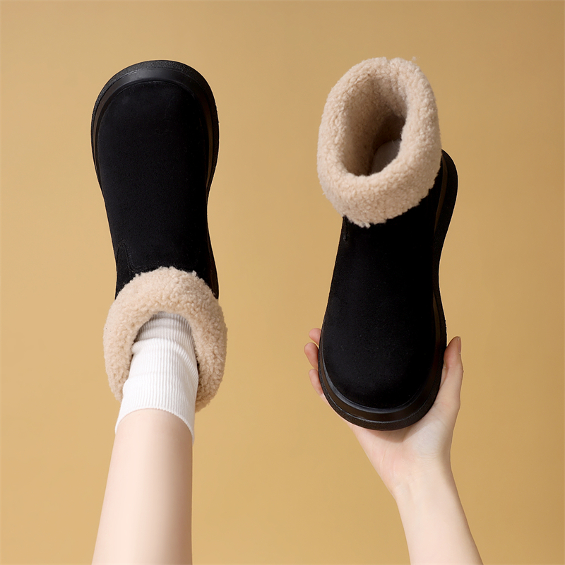 2025年冬新款加绒保暖显瘦雪地靴