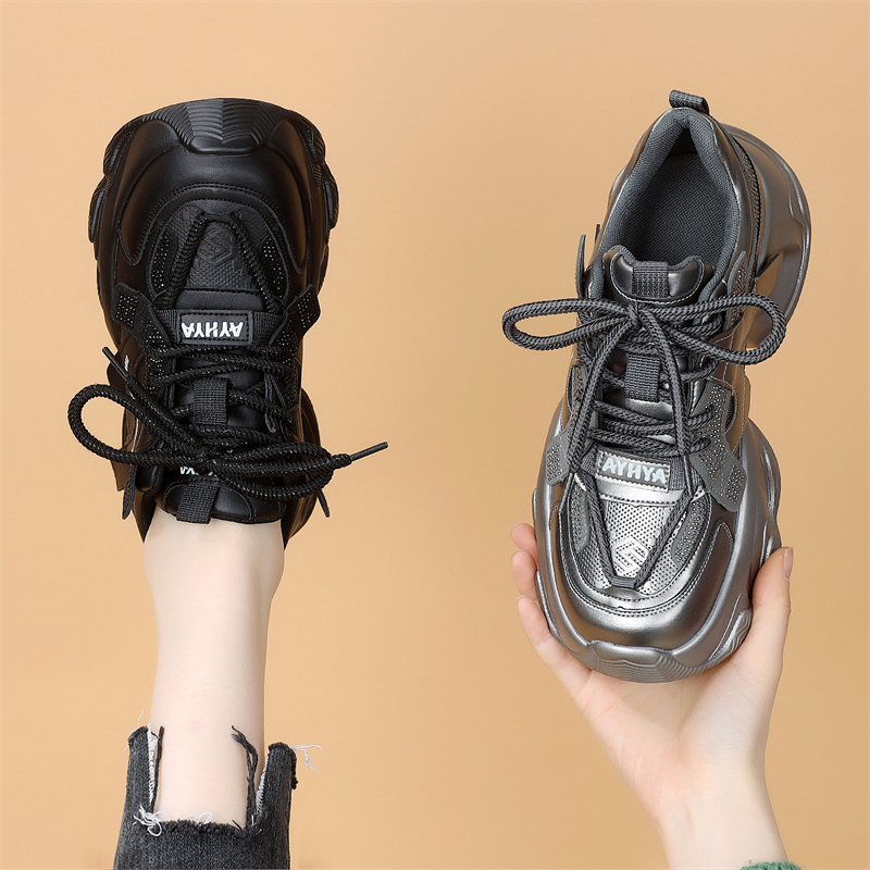 秋冬季新款时尚百搭老爹鞋