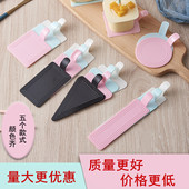 塑料慕斯底托托盘垫片三角形切块西点蛋糕长方形圆形垫甜品慕斯托