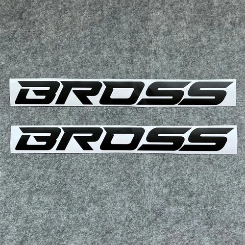 适用于BROSS公路车车架贴纸自行车车贴画骑行装备字母贴单车贴花