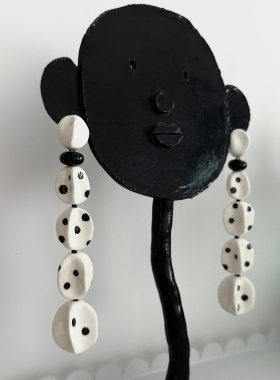 Qushu Jewellery 纯手工制作小众耳环定制链接