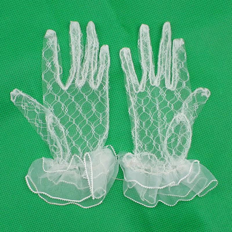 Gants pour fille en dentelle - Ref 2150256 Image 1