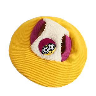 Hoopet x 小黄人联名 渔夫帽泰迪柯基装饰狗狗可爱配饰四季帽子