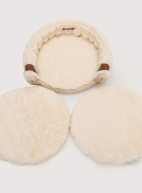 Hoopet罗马假日猫抓桶四季通用猫狗宠物睡觉垫窝垫剑麻桶配套垫子