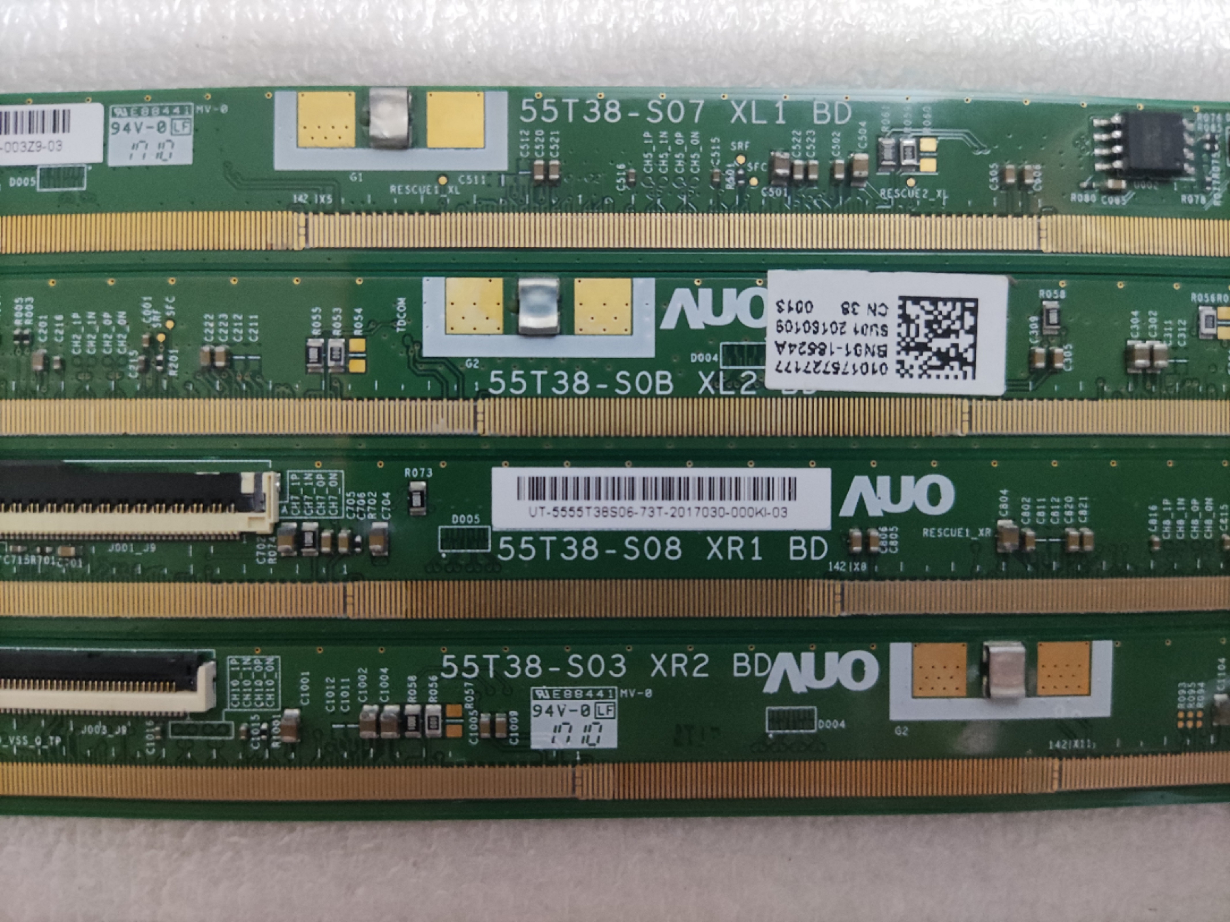 AUO原装边板55T38-S07/55T38-S0B/55T38-S08/55T38-S03可到店自提