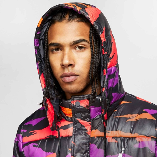 Nike, демисезонная короткая куртка, пуховик