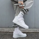 Nike Air Force № 1 ВВС 1 самка чисто белая AF1. Служба. Обувь DD8959-100