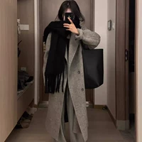 Светло -серый [шерстяное пальто]