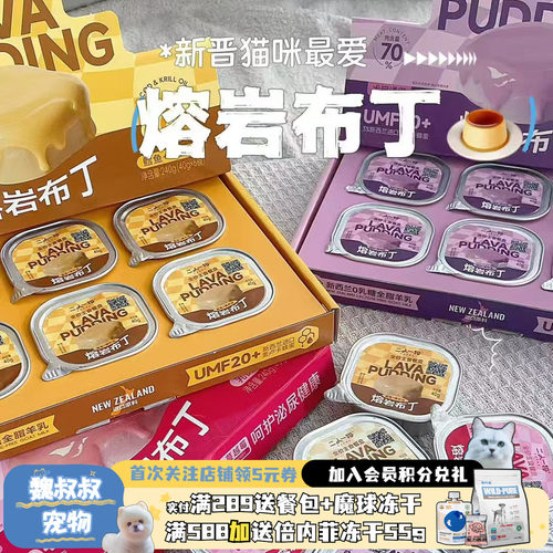 熔岩布丁肉蛋奶主食湿粮餐盒罐头