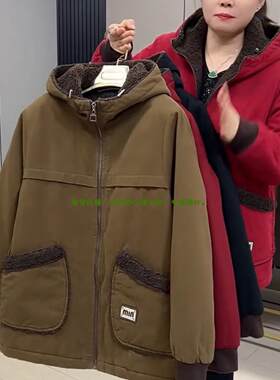 常规时尚宽松棉服百搭