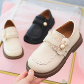 2026新款 春季 童鞋 平底软底小女孩单鞋 子 女童皮鞋 黑色儿童鞋 公主鞋