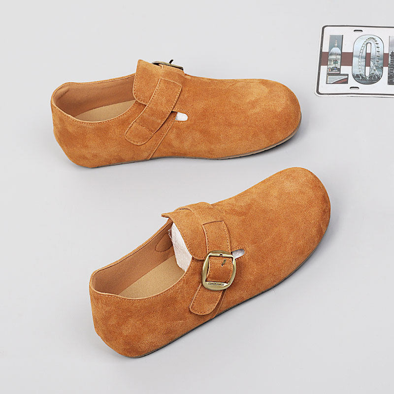 爆款大码女鞋41-43脚宽胖肥2026春舒适单鞋时尚勃肯鞋潮流休闲鞋,女鞋,时尚休闲鞋,淘宝优惠券,粉丝福利购,淘宝优惠卷