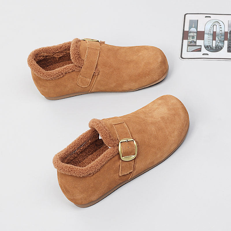 爆款大码女鞋41一43脚宽肥胖棉鞋2025冬季新款时尚保暖加绒休闲鞋,女鞋,时尚休闲鞋,淘宝优惠券,粉丝福利购,淘宝优惠卷