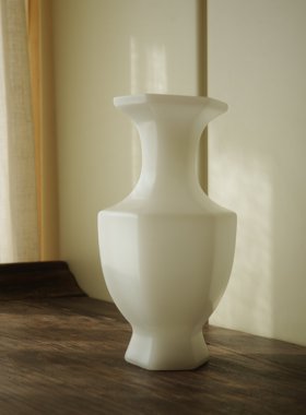 古法琉璃桌面花器十境琉璃新中式