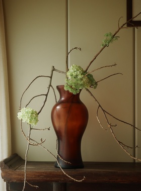 手工琉璃新中式风样板间装饰摆件