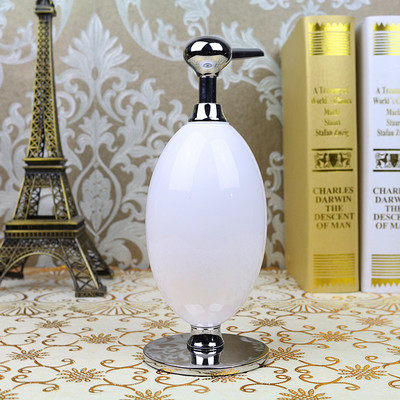 台式按压不锈钢皂液器创意厨房水槽浴室酒店卫生间洗手液瓶给皂器