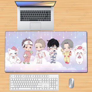 我的新上司是天然呆鼠标垫动漫周边猫咪超大号键盘垫桌垫滑鼠垫子