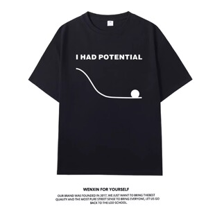 Muse Vibe*26SS挽救计划瑞恩高斯林同款I Had Potential短袖t恤