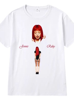 Muse Vibe*26SS金智妮Jennie同款专辑短袖T恤女新款纯棉周边半袖