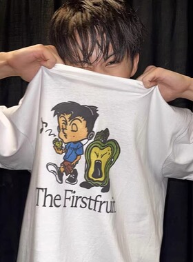 Muse Vibe*26SSNCT李马克同款SOLO专辑应援The Firstfruit短袖T恤