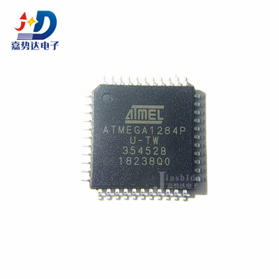 ATMEGA1284P-AUR ATMEGA1284P 8位 AVR微控制器 TQFP44 全新