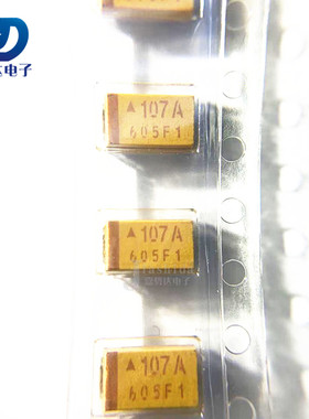 TPSC107K010R0100 107A 100uf 6032 钽质电容器-固体SMD 全新
