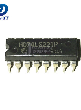SN74LS221N HD74LS221P 多谐振荡器单稳态器 DIP-16 全新