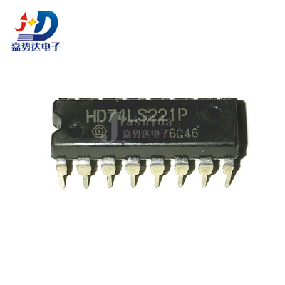 SN74LS221N HD74LS221P 多谐振荡器单稳态器 DIP-16 全新