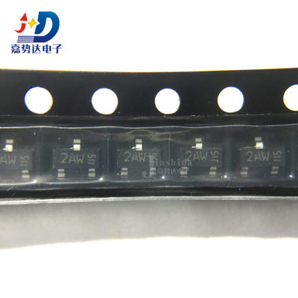 BF862,215 BF862 丝印:2AW N沟道MOS场效应晶体管 SOT-23 全新