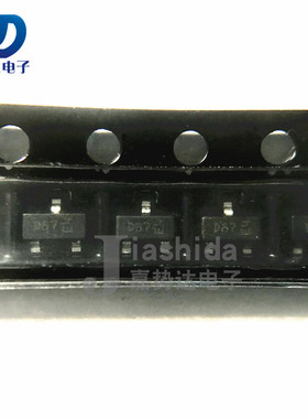 BAT54CFILM 丝印：D87 肖特基二极管与整流器 SOT-23-3 全新